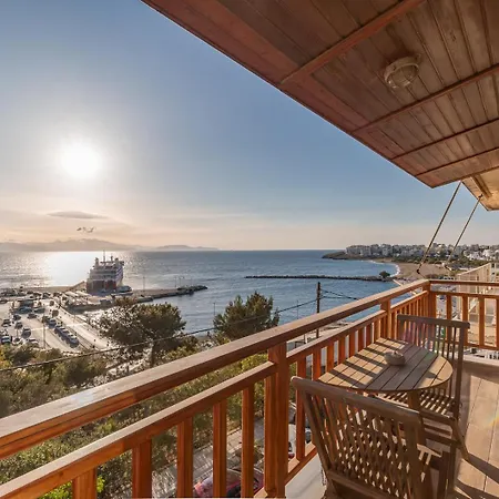 Caldera Close To The Port, Airport & Athens Apartment *